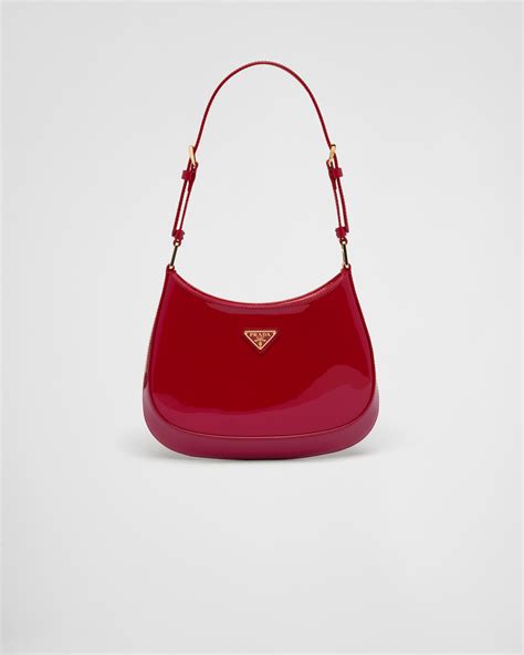 cherry red prada cleo|Prada cleo bag.